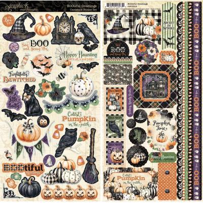 Graphic 45 BOOtiful Greetings - Sticker