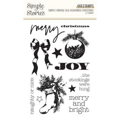 Simple Stories Simple Vintage Old-Fashioned Christmas Stempel