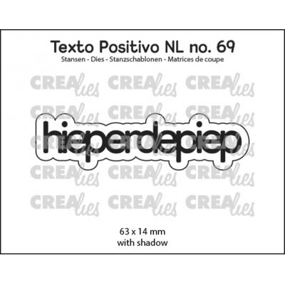 Crealies Cutting Dies - Hieperdepiep (NL)