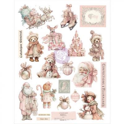 Prima Marketing Christmas Blush - Transfer Sheet