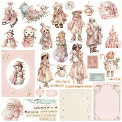 Prima Marketing Christmas Blush - Ephemera Cozy Christmas