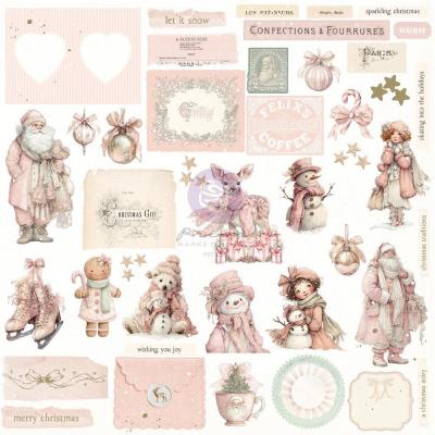 Prima Marketing Christmas Blush - Ephemera Frosty Memories
