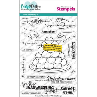CarlijnDesign Stempel - Oliebollen (NL)