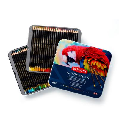 Derwent Chromaflow Pencil - Tin of 48 Pencils