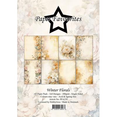 Paper Favourites Winter Florals - Paper Pack