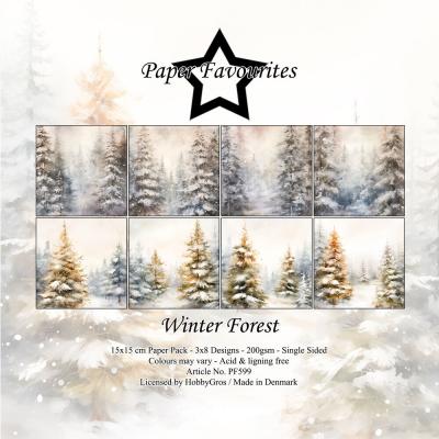 Paper Favourites Winter Forest - Paper Pad