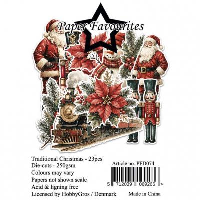 Paper Favourites Die-Cuts - Traditional Christmas