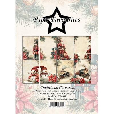 Paper Favourites Traditional Christmas - Paper Pack