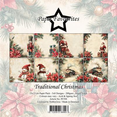 Paper Favourites Traditional Christmas - Paper Pad