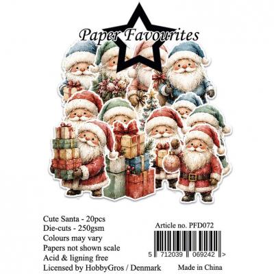 Paper Favourites Die-Cuts - Cute Santa