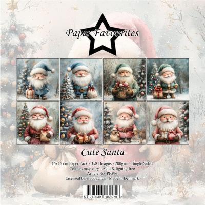 Paper Favourites Cute Santa - Paper Pad