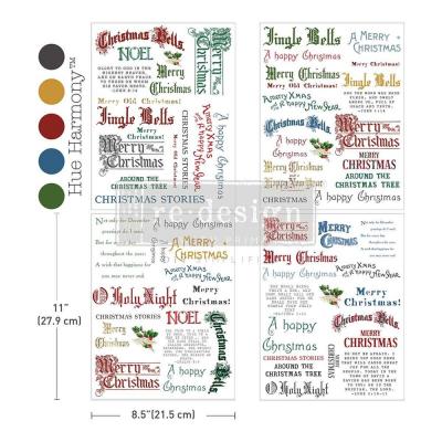 Prima Marketing Re-Design Middy Plus Transfers - Noel In Script
