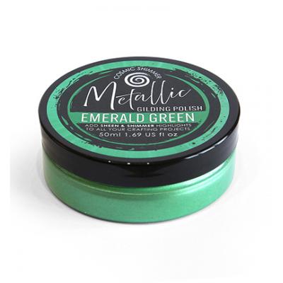 Katy Sue Designs Cosmic Shimmer Metallic Gilding Polish - Emerald Green