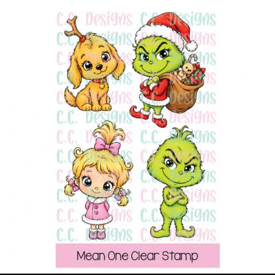 C.C. Designs Stempel - Mean One