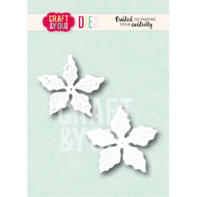 Craft & You Design Dies - Poinsettia 2
