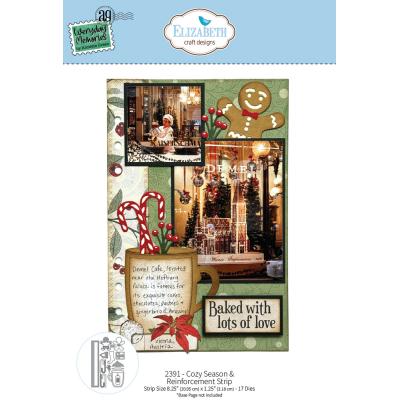 Elizabeth Craft Designs Comfy Cozy Die - Season & Reinforcement Strip