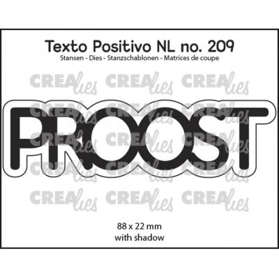 Crealies Texto Positivo Dies - PROOST (NL)