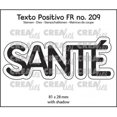 Crealies Texto Positivo Dies - SANTÉ  (FR)