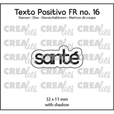 Crealies Texto Positivo Dies - Santé (FR)