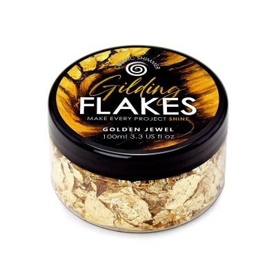 Cosmic Shimmer Gilding Flakes - Golden Jewel