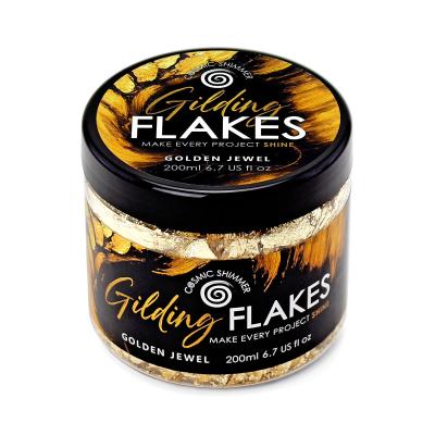 Cosmic Shimmer Gilding Flakes - Golden Jewel