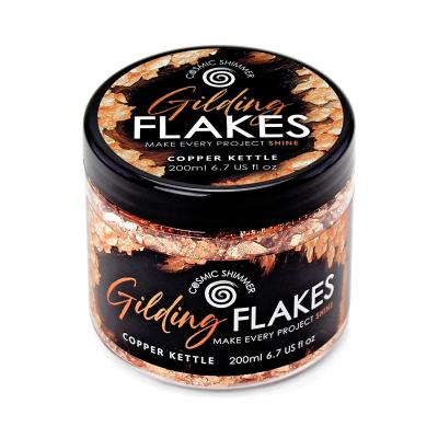 Cosmic Shimmer Gilding Flakes - Copper Kettle