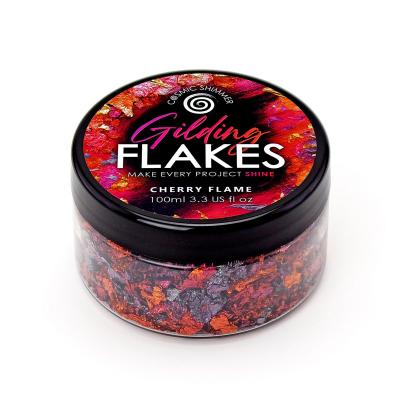 Cosmic Shimmer Gilding Flakes - Cherry Flame