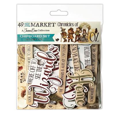 49 and Market Chronicles of Oz - Chipboard Set