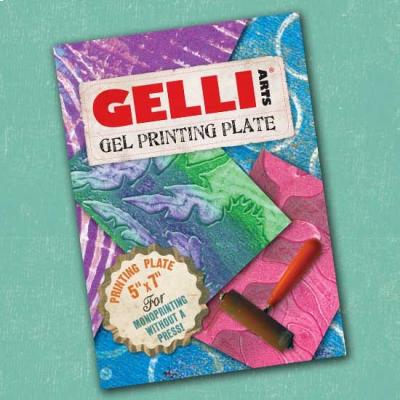 Gel Press Printing Plate - 3 x 5