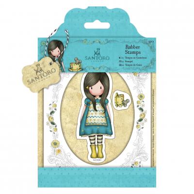 Santoro Gorjuss - Gummistempel - Der kleine Freund