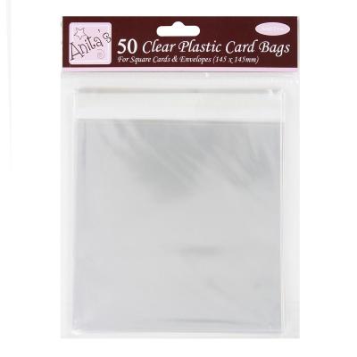 200 Stk quadratische Schutzhüllen Kartenhüllen mit verschluss 15x15+2 cm 
