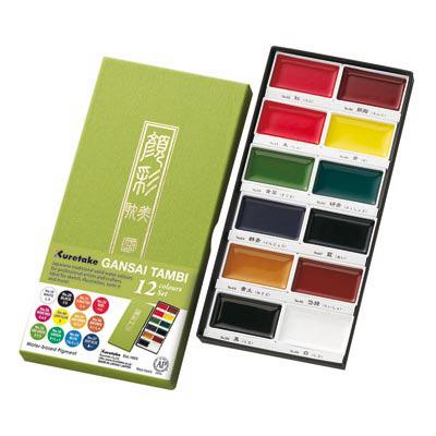 Gansai Tambi Set - 12 Farben
