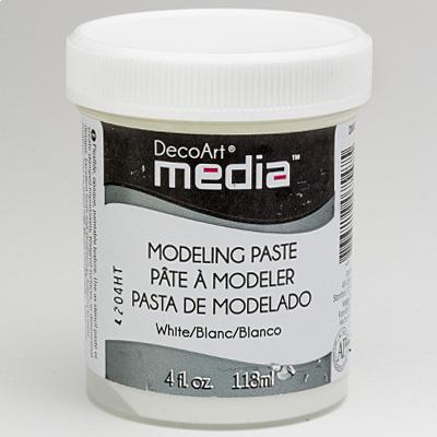 Mixed Media Modellierpaste Weiß