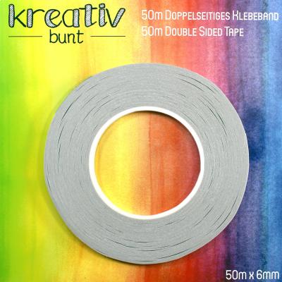 50m Doppelseitiges Klebeband (6mm/9mm/12mm)