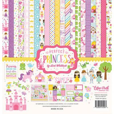 Echo Park Perfect Princess Designpapier - Collection Kit