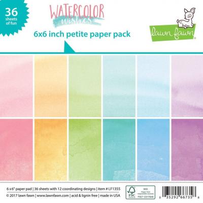 Lawn Fawn Paper Pad - Watercolor Wishes