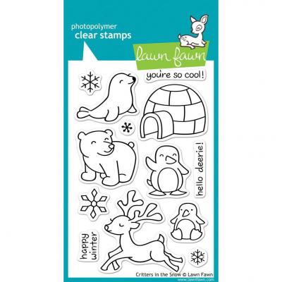 Lawn Fawn Clear Stamps - Critters In the Snow