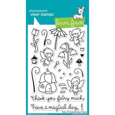 Lawn Fawn Clear Stamps - Fairy Friends
