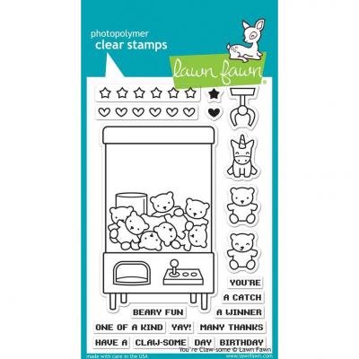 Lawn Fawn Clear Stamps - You're Claw-some