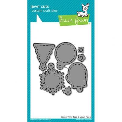 Lawn Fawn Lawn Cuts - Winter Tiny Tags