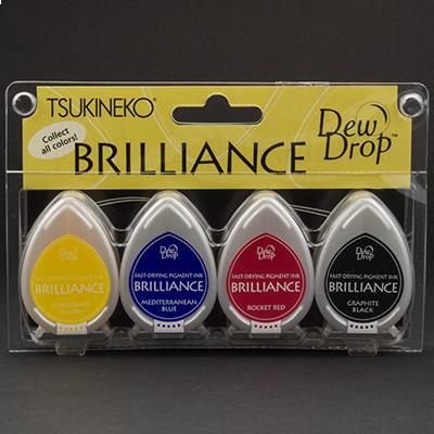 4 Brilliance Dew Drop Stempelkissen Basics