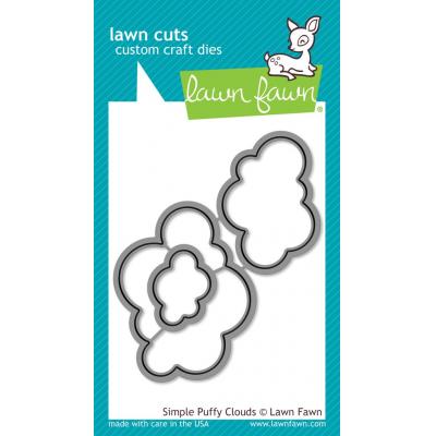 Lawn Fawn Lawn Cuts - Simple Puffy Clouds