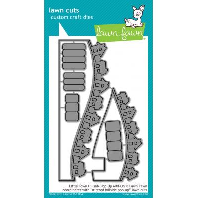 Lawn Fawn Lawn Cuts - Little Town Hillside Pop-Up Add-On