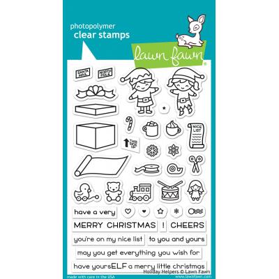 Lawn Fawn Clear Stamps - Holiday Helpers