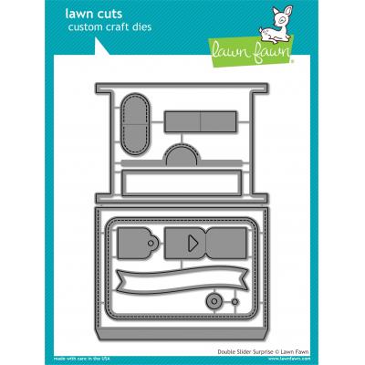 Lawn Fawn Lawn Cuts Double Slider Surprise