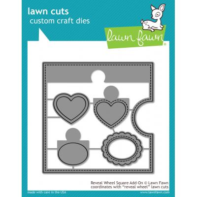 Lawn Fawn Lawn Cuts Reveal Wheel Square Add-On