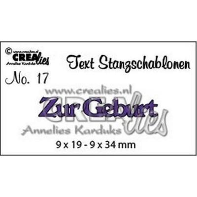 TONIC Präge Stanzschablone TEXTE Text Worte Schrift DANKE Glück ALLES GUTE