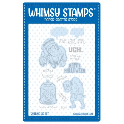 Whimsy Stamps Cutting Dies - Abby Normal