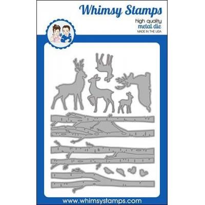 Whimsy Stamps Die Set - Forest Majesty
