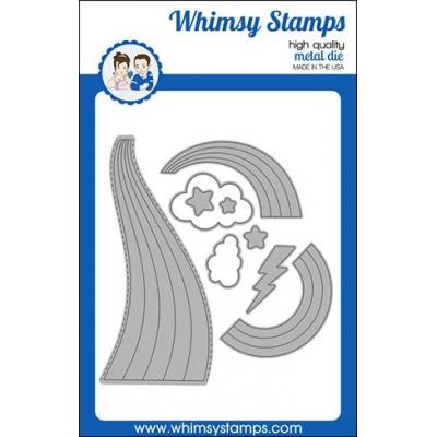 Whimsy Stamps Die Set - Array Of Rainbows